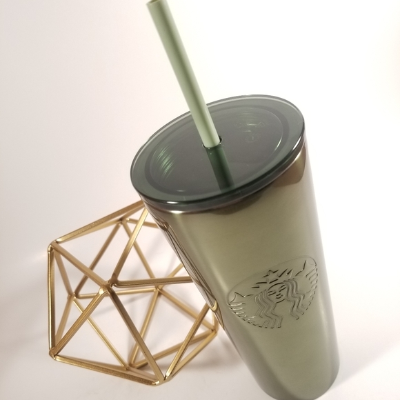 olive green tumbler